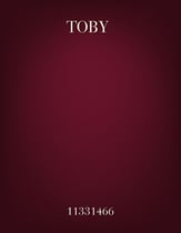 Toby piano sheet music cover